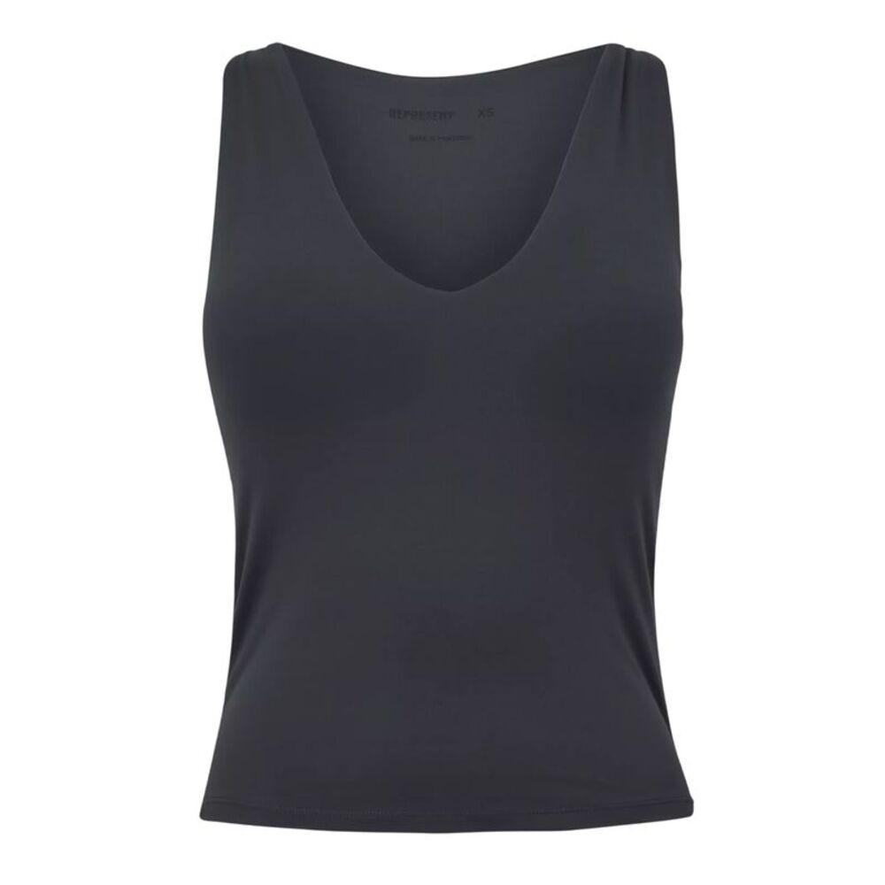 Represent Womens/Ladies Slim Tank Top / Gray